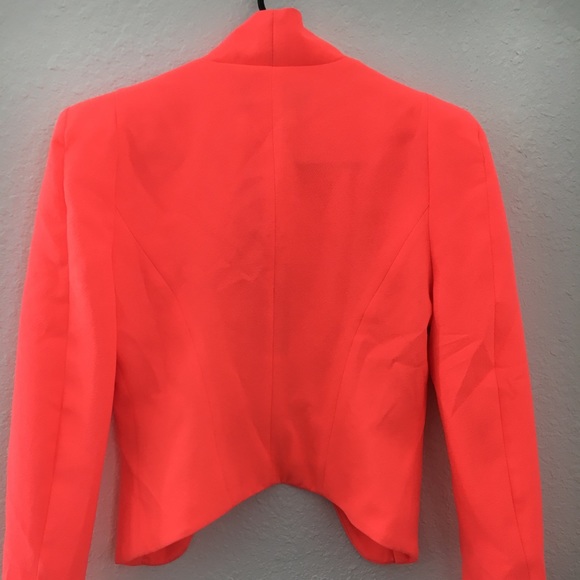 NWT Bright Peach Kardashian Kollection Blazer XS - Picture 3 of 4
